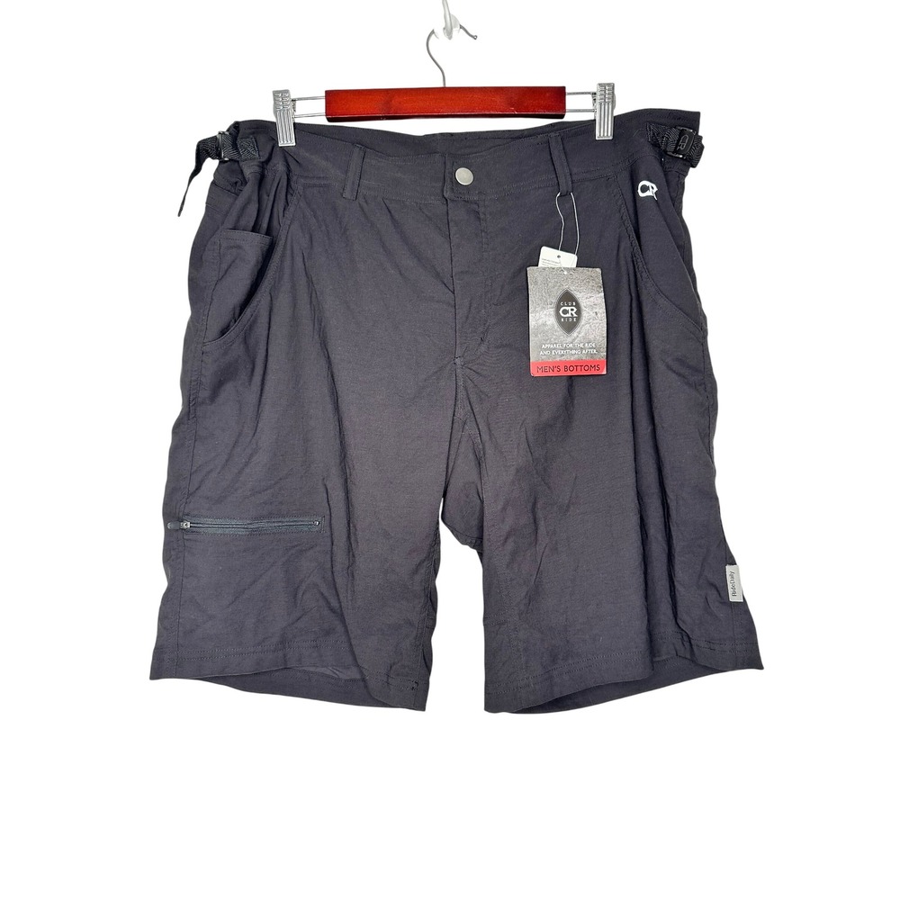Club Ride Days2 Cycling Shorts XL Raven Black Padded Liner Technical MTB New